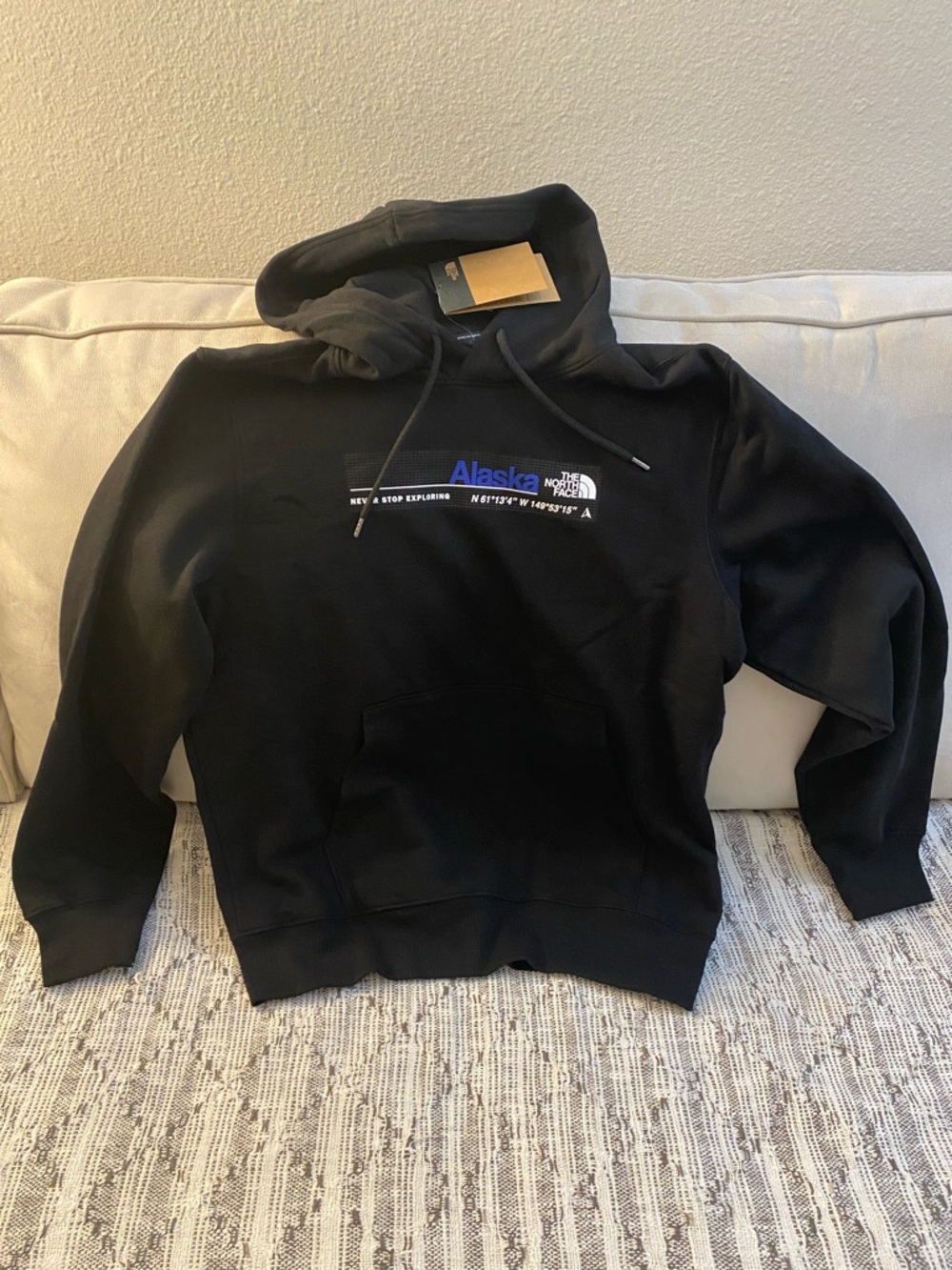 New The North Face Alaska Pullover Sweatshirt Large